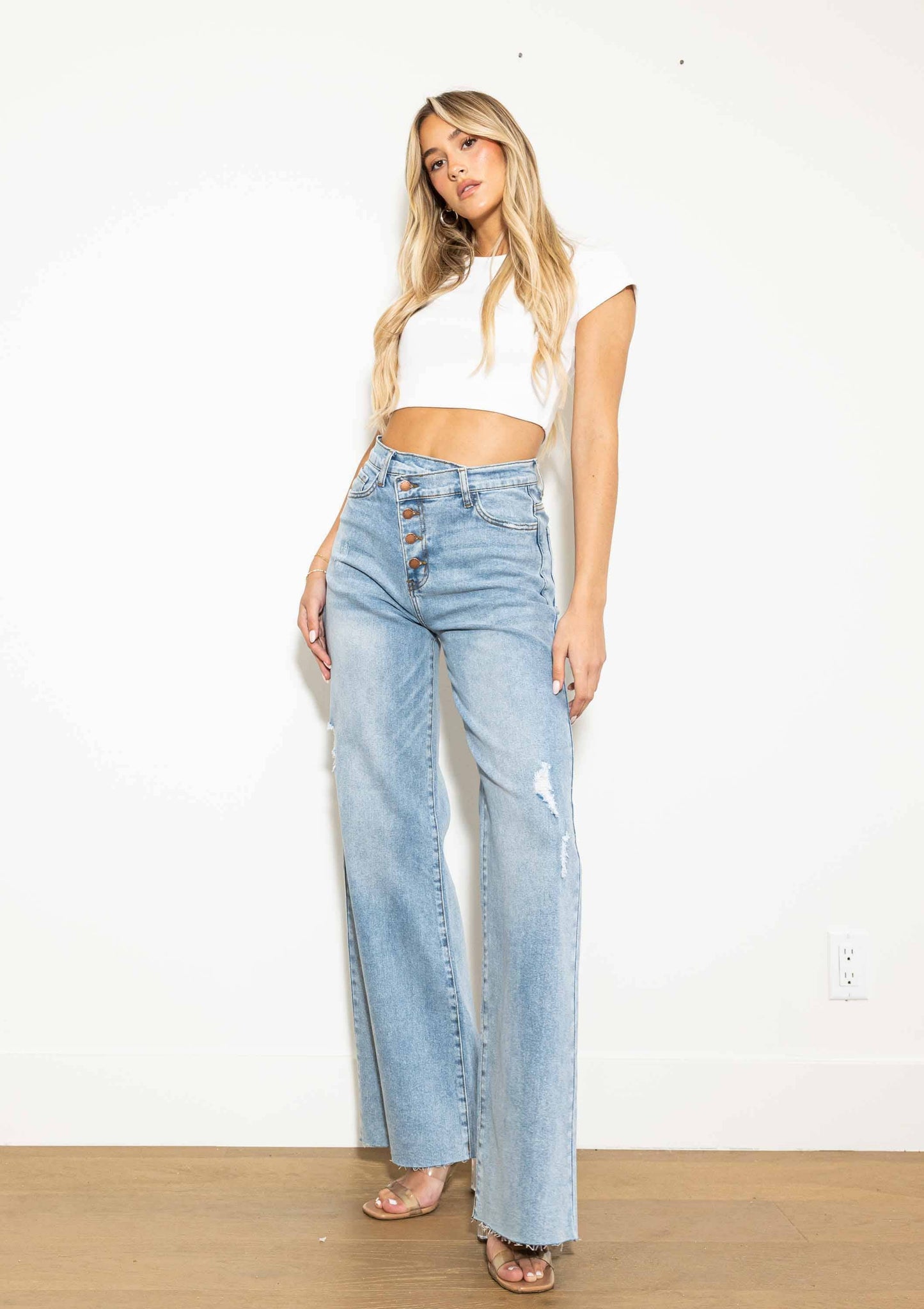 ALISSA WIDE LEG JEANS