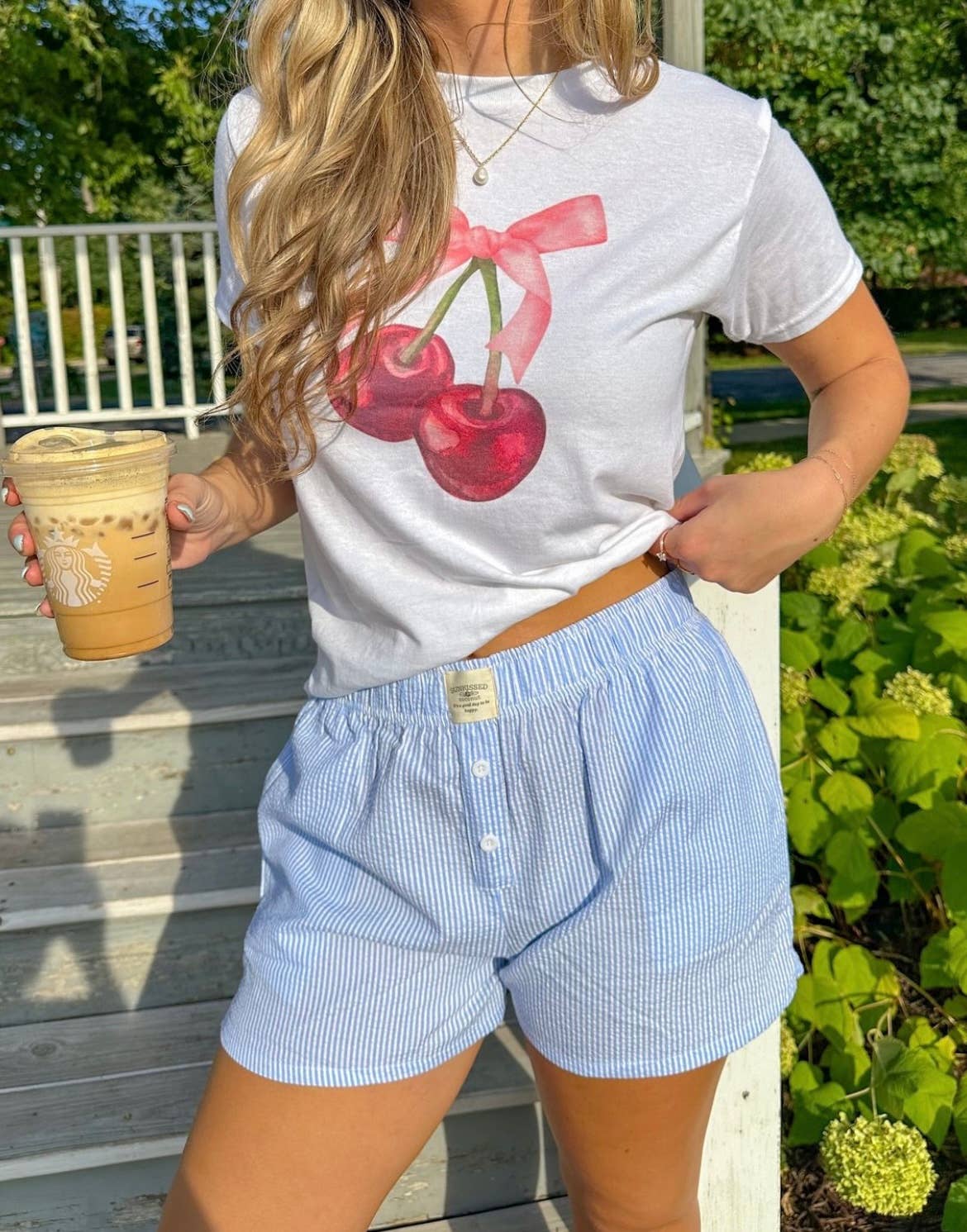 Cherries Baby Tee