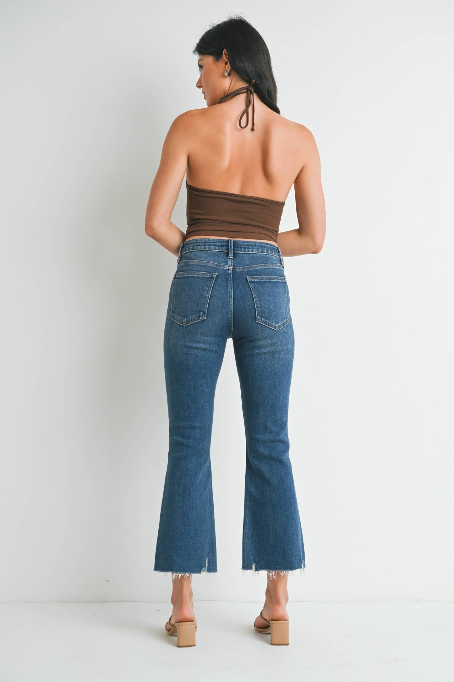 Brenda Distressed Hem Denim
