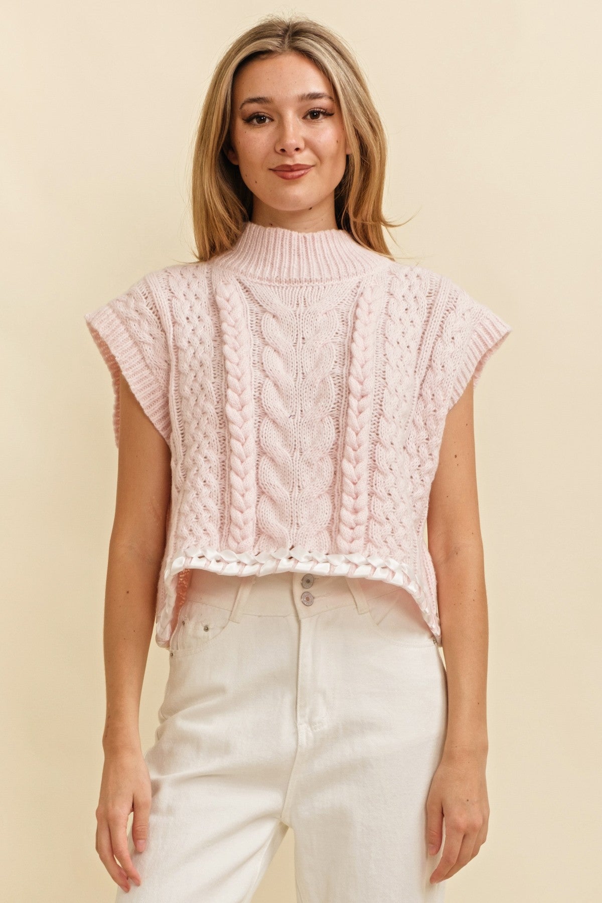 Lori Pink Sweater