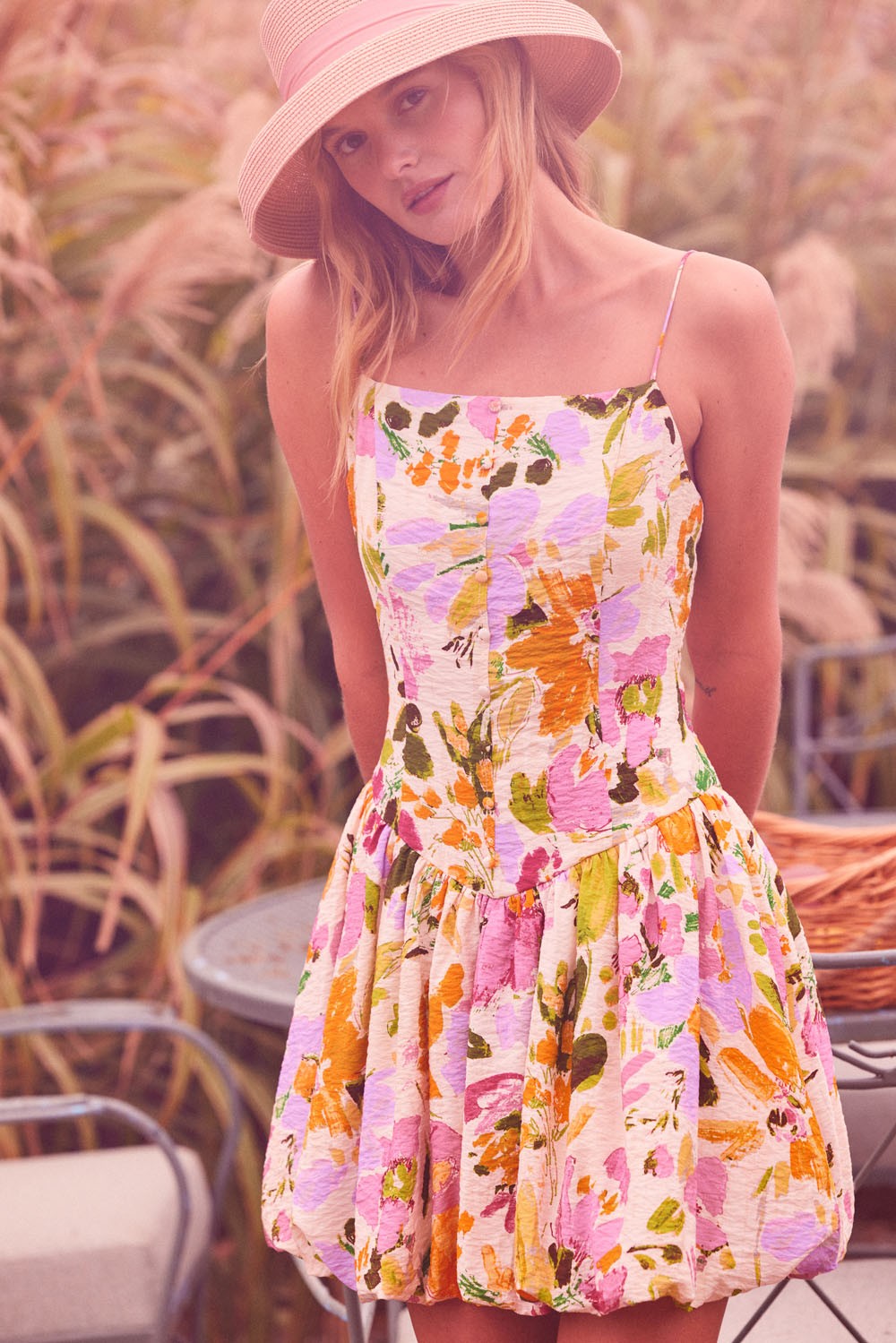 Joelle mini bubble dress