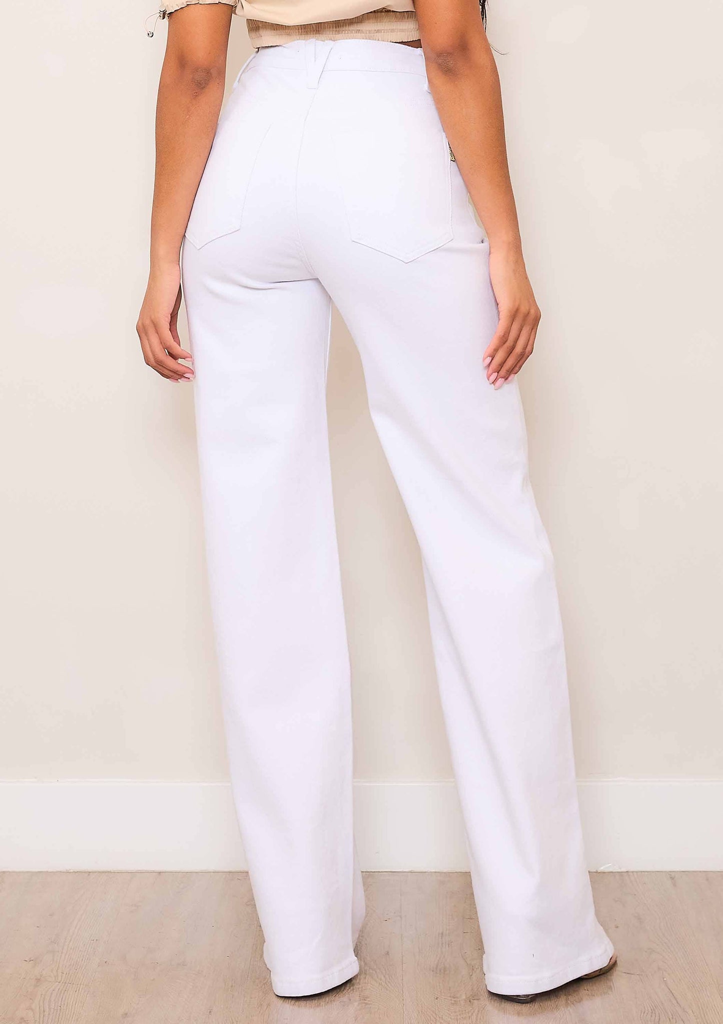 TESSA WHITE LEG JEANS