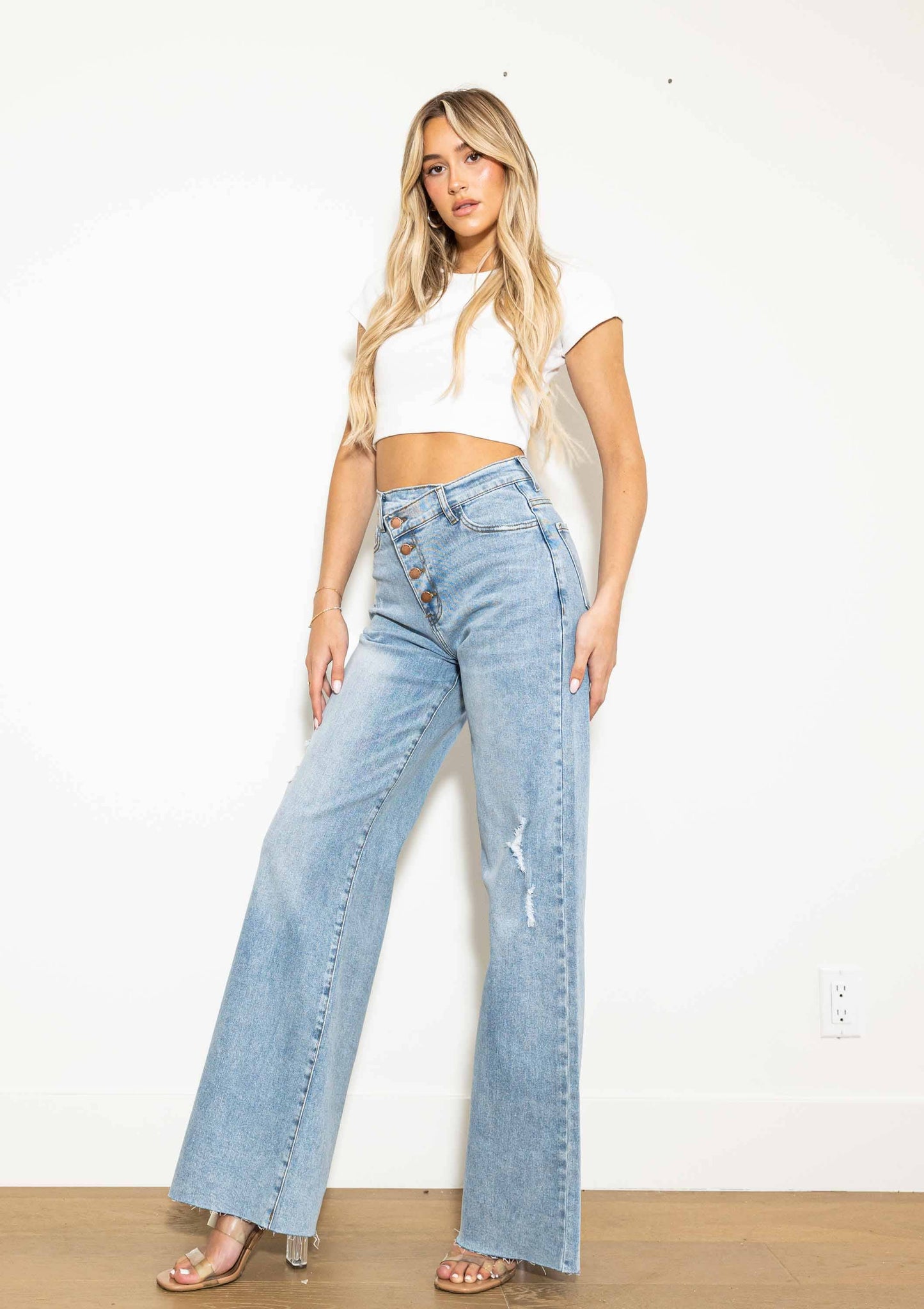 ALISSA WIDE LEG JEANS