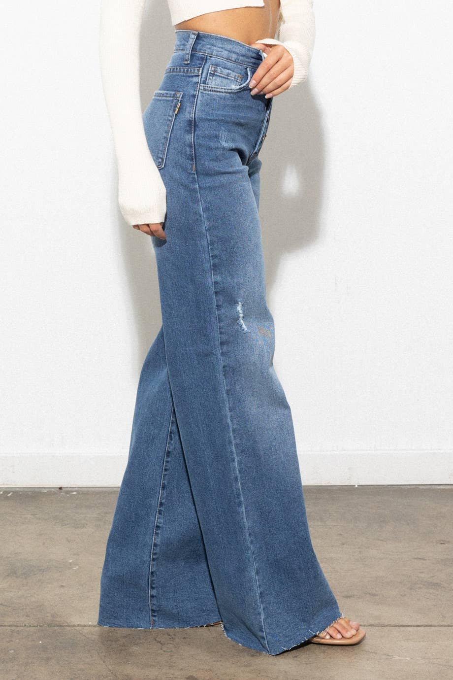 ALISSA WIDE LEG JEANS