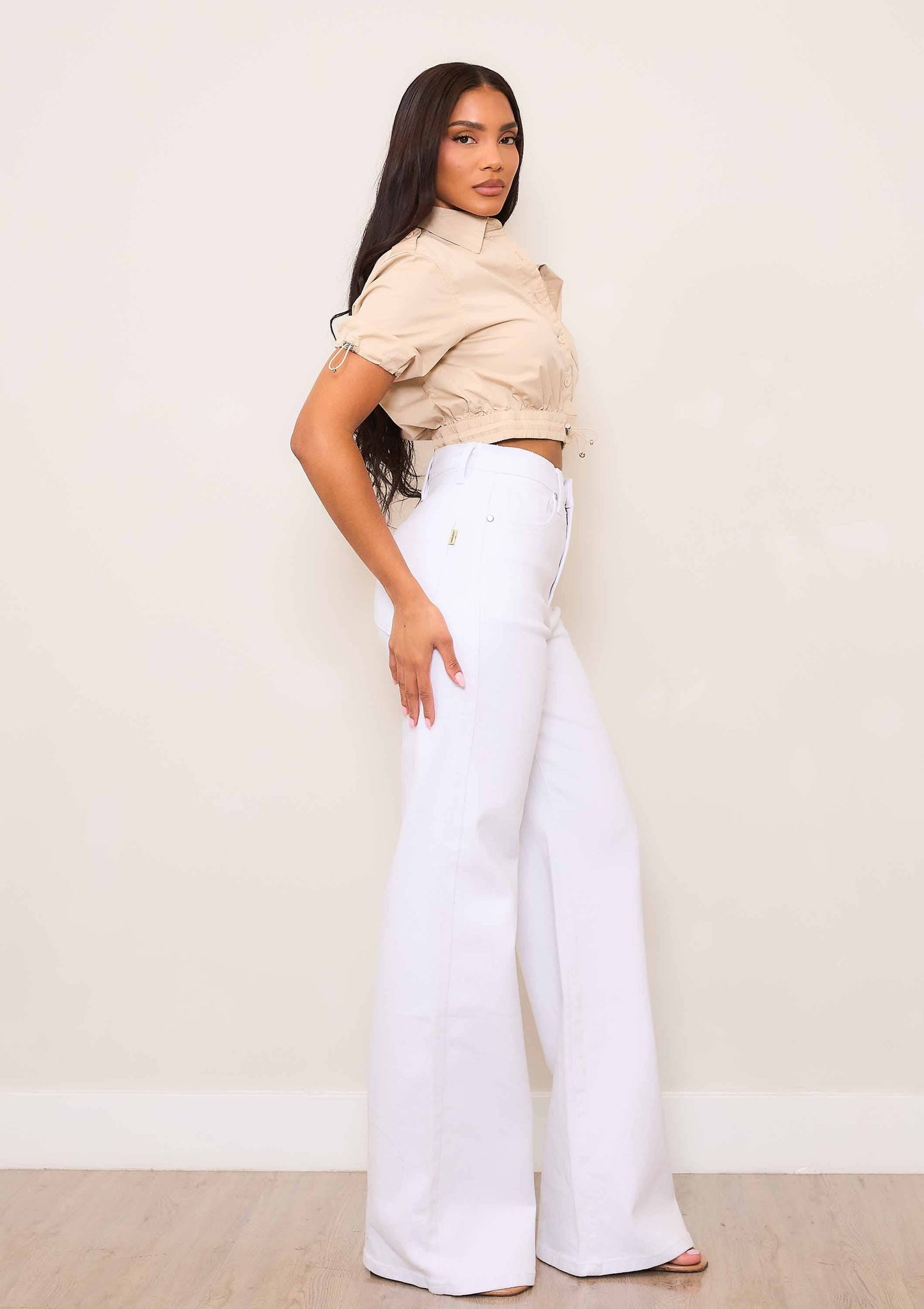 TESSA WHITE LEG JEANS