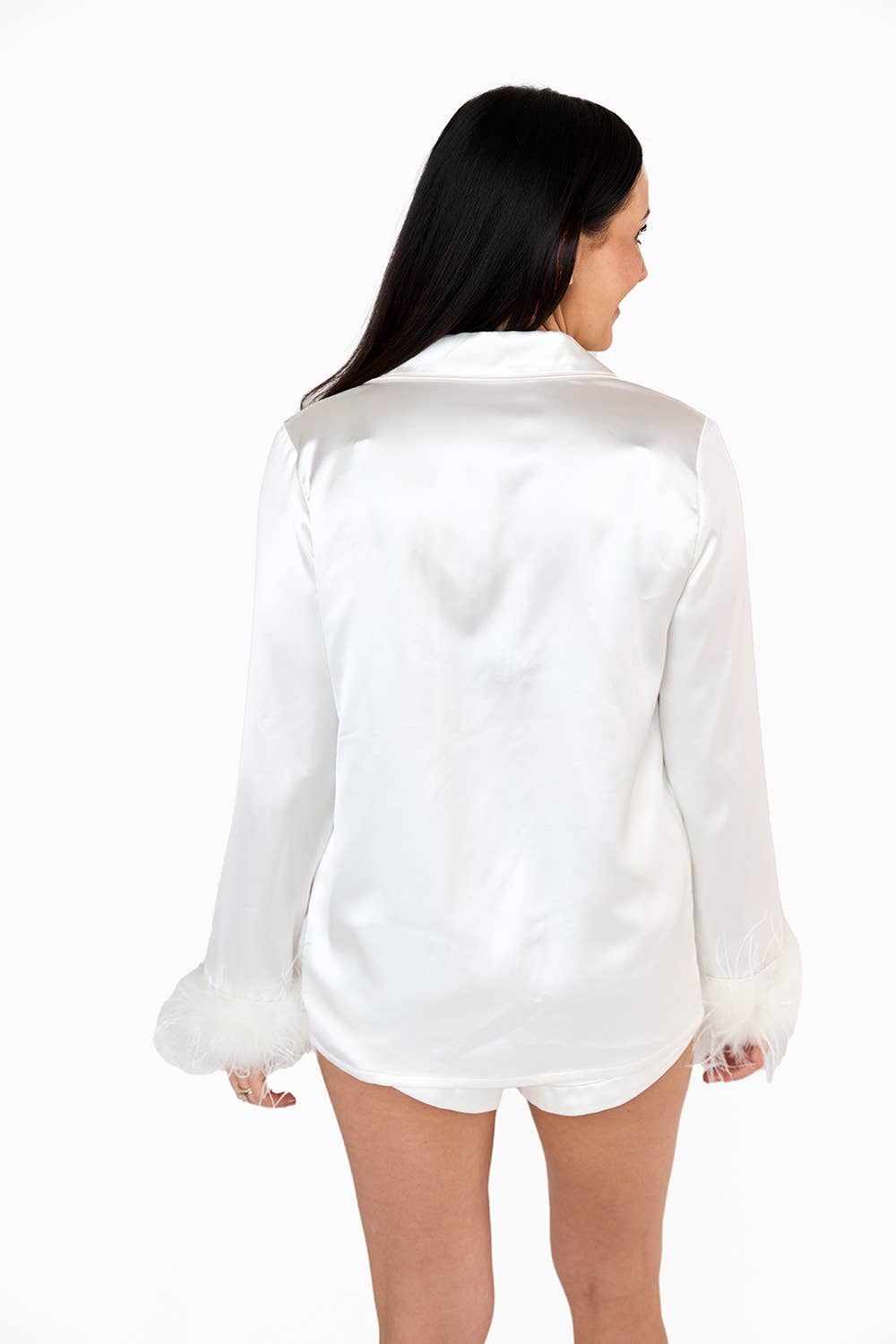 Prescott White Pajama Set