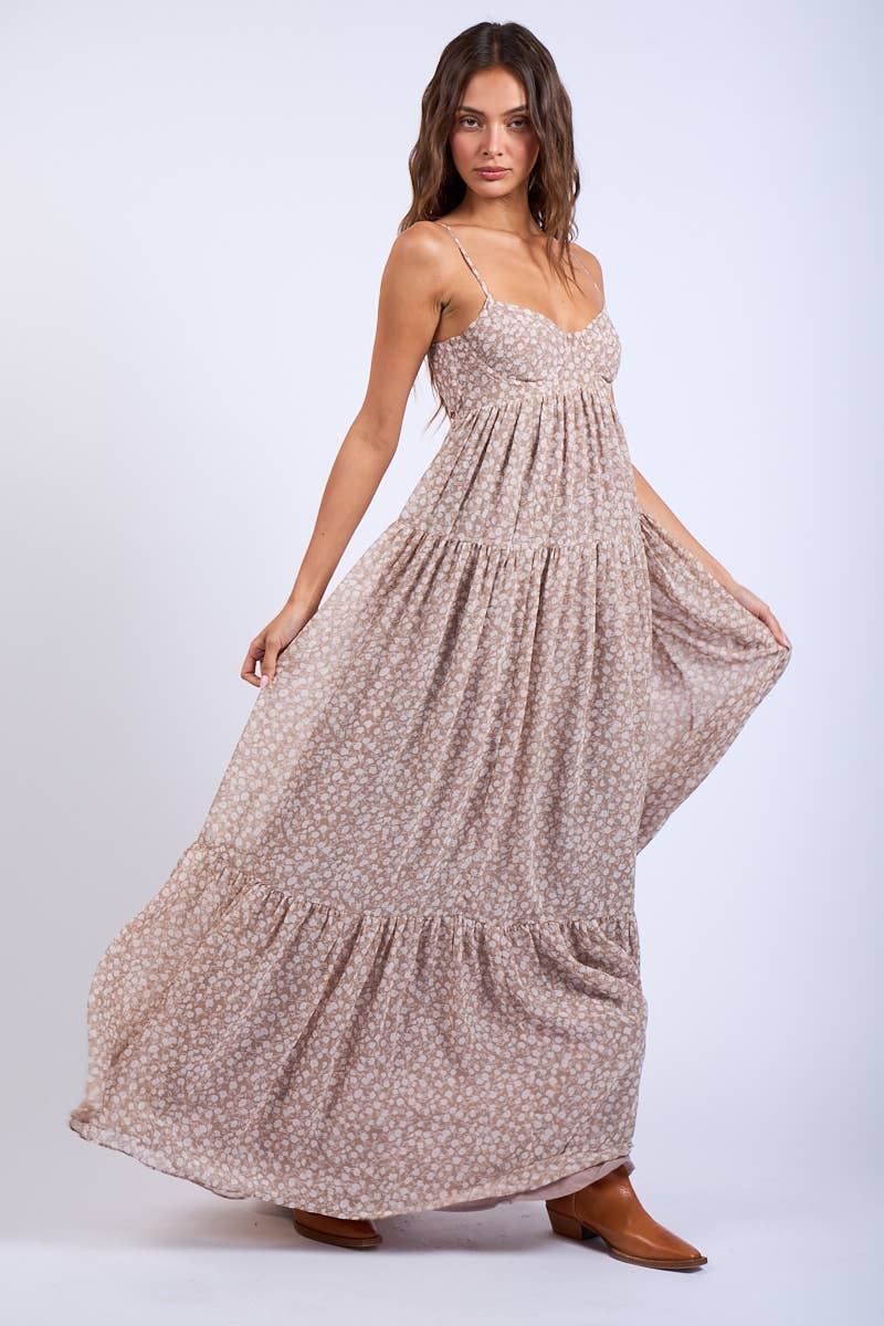 Caroline maxi dress