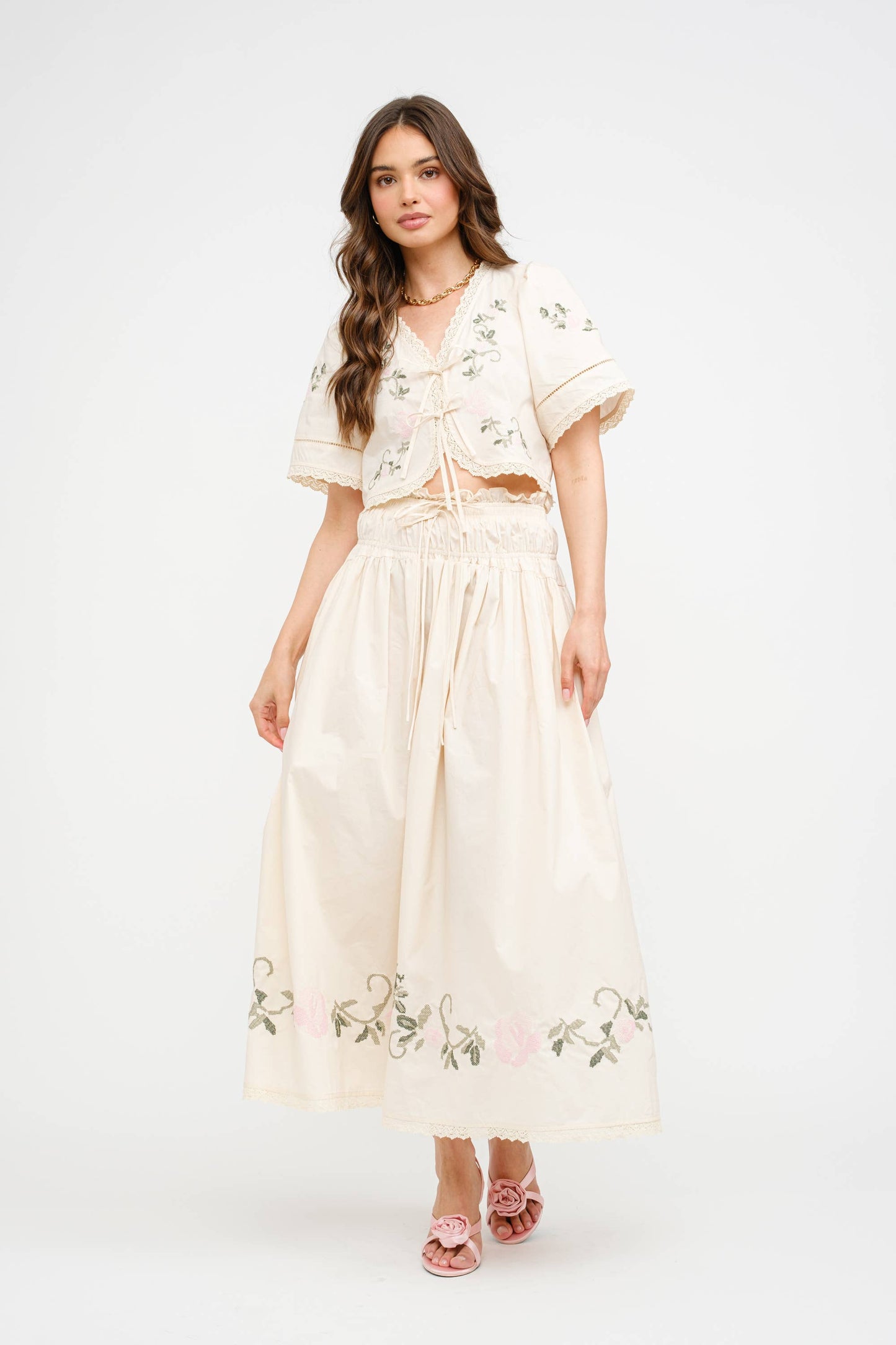 SIVAN CREAM BLOUSE