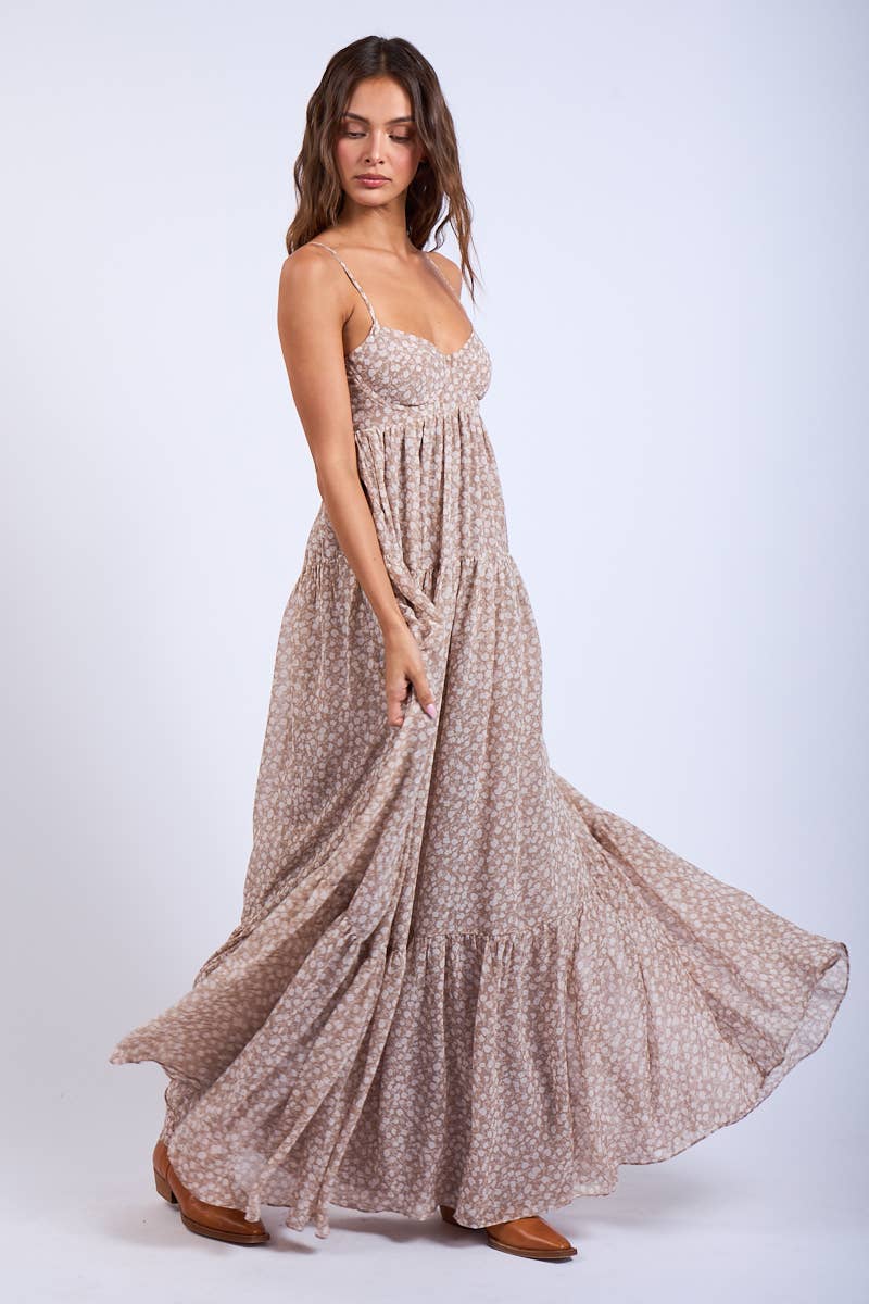 Caroline maxi dress