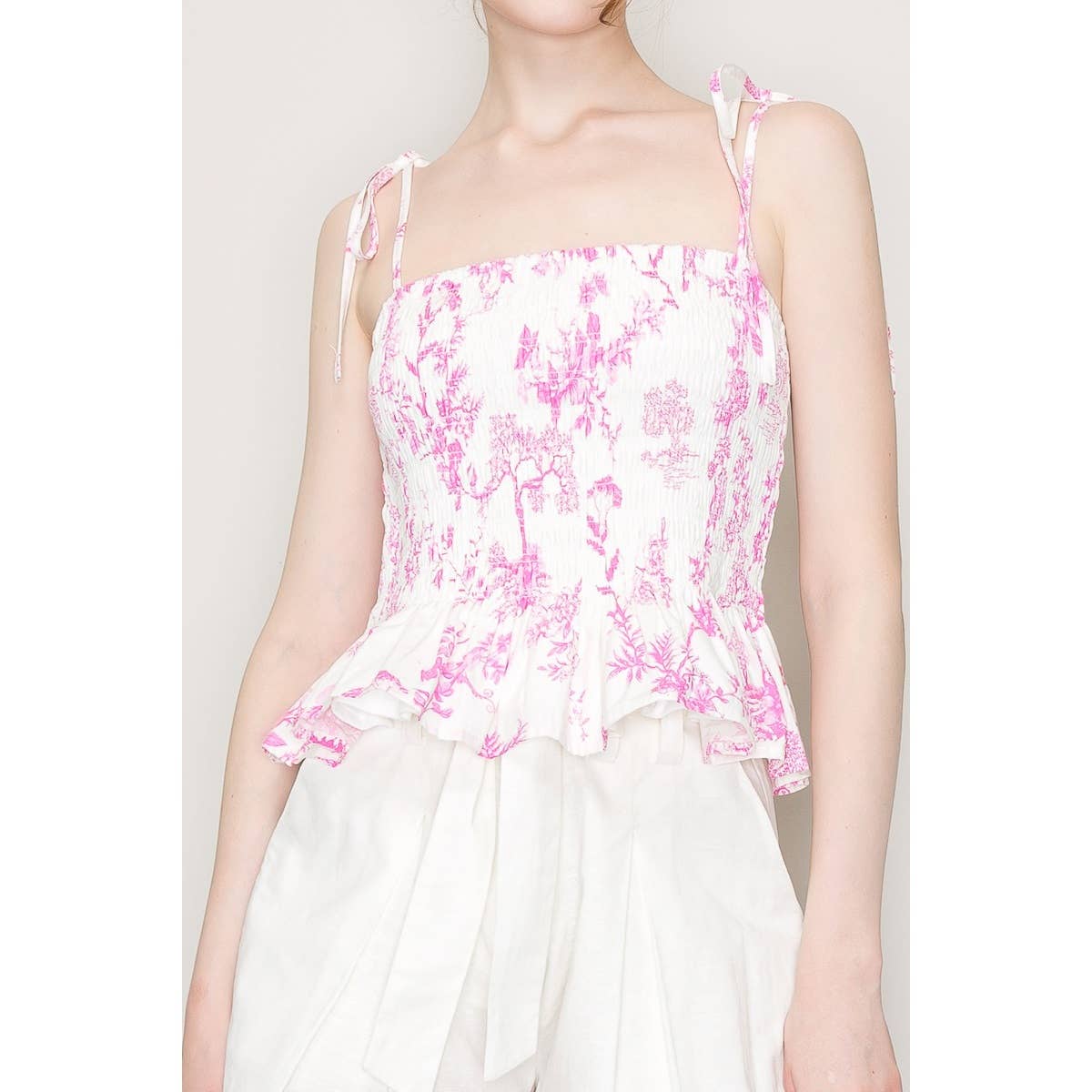 Aria Floral Print Top