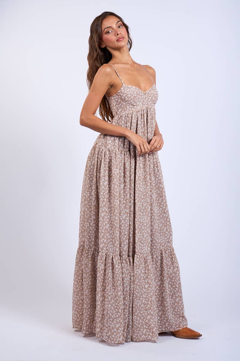 Caroline maxi dress
