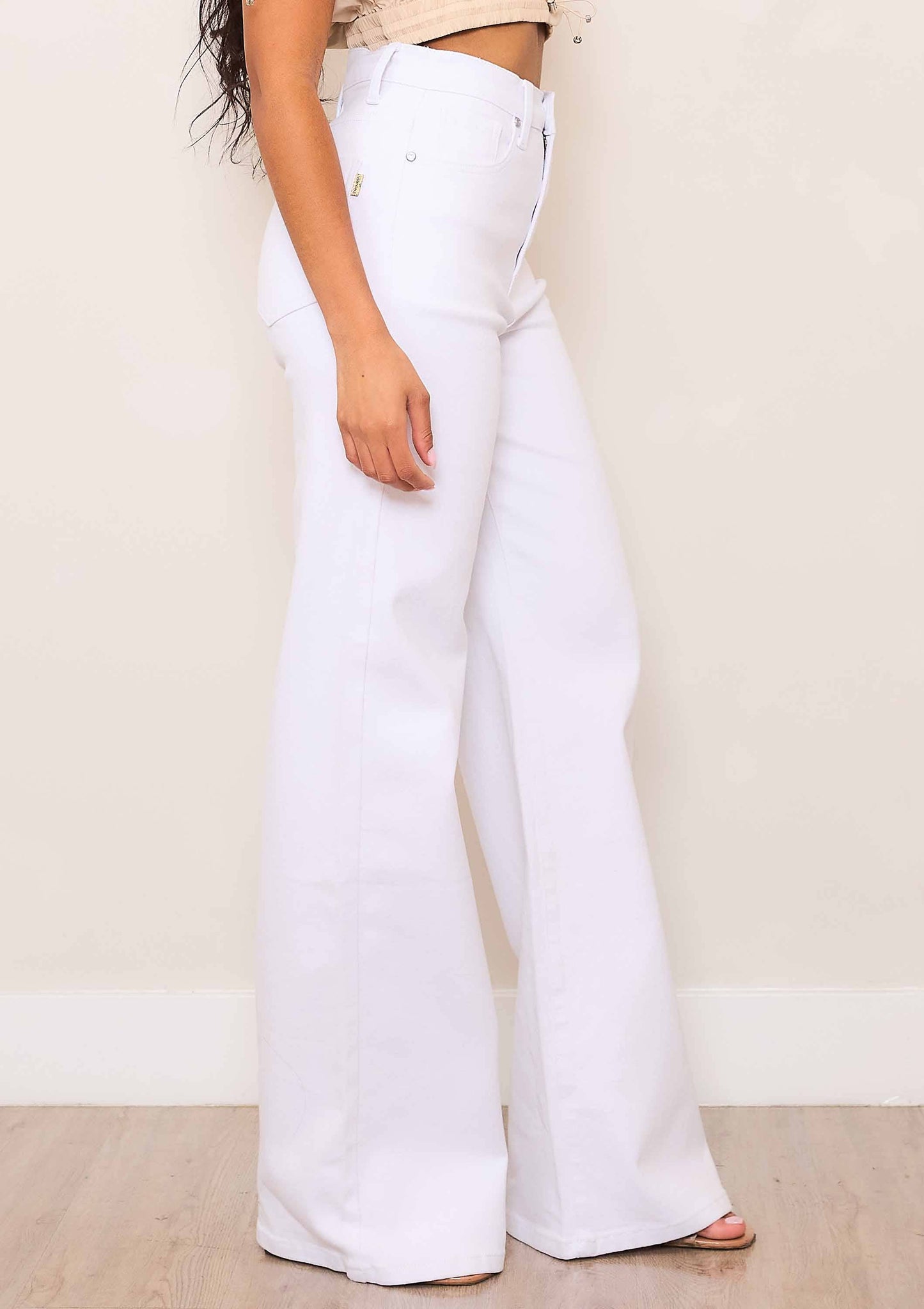 TESSA WHITE LEG JEANS