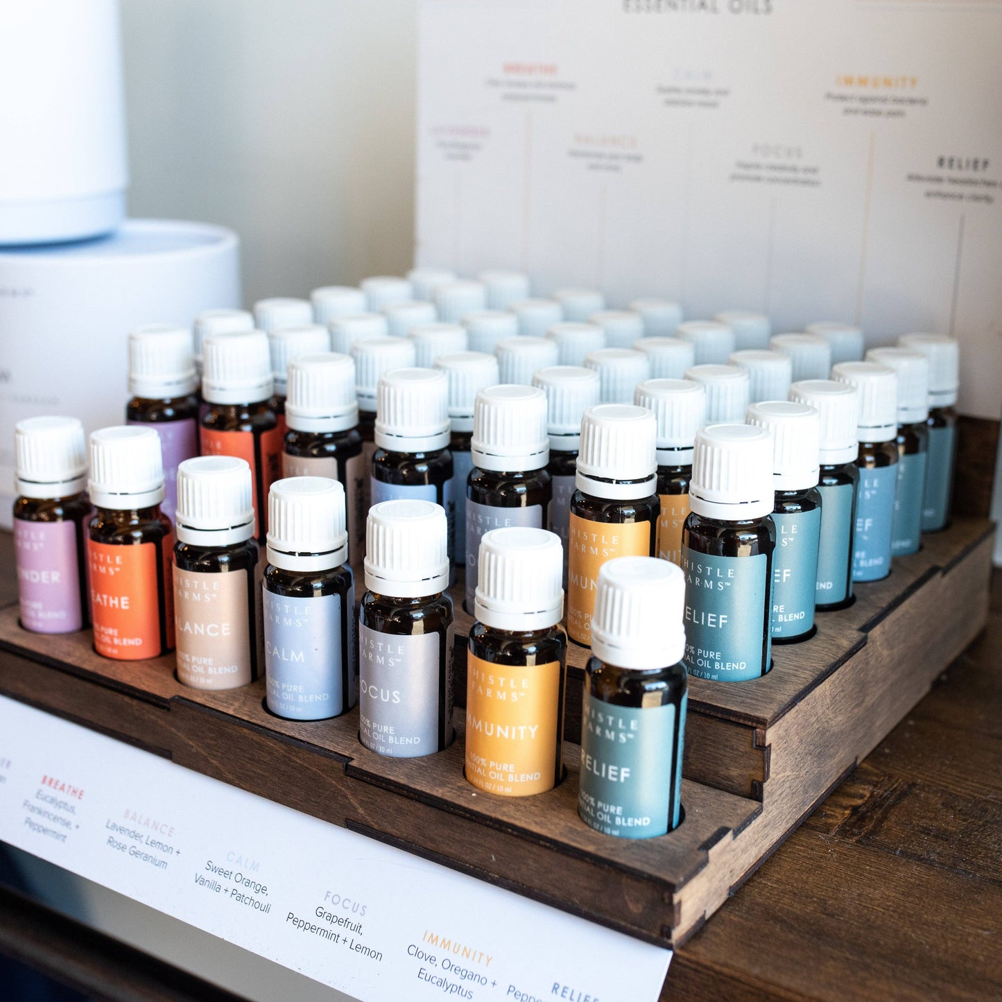 Essential Oils Starter Bundle with Display
