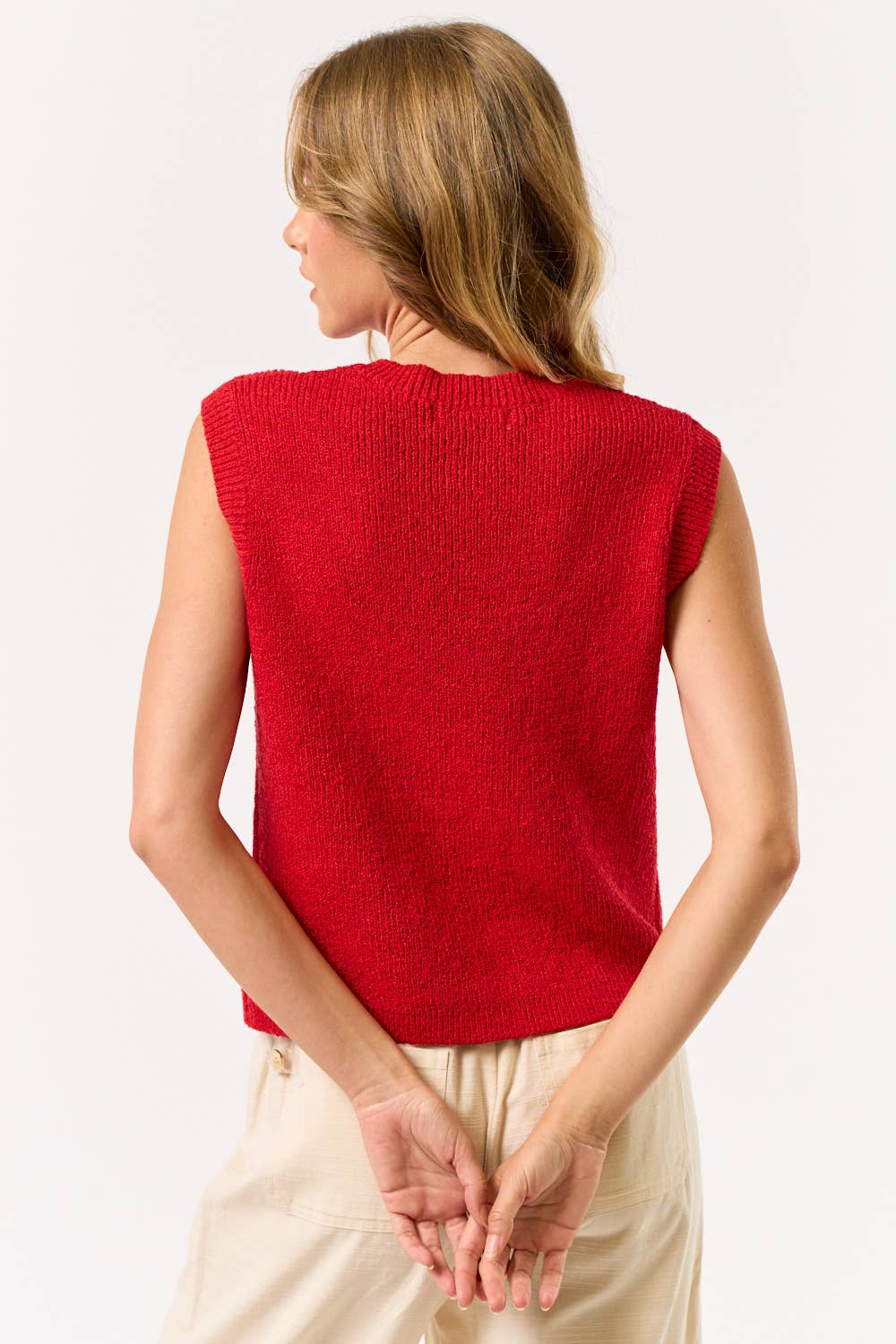 Cameron Gold button vest