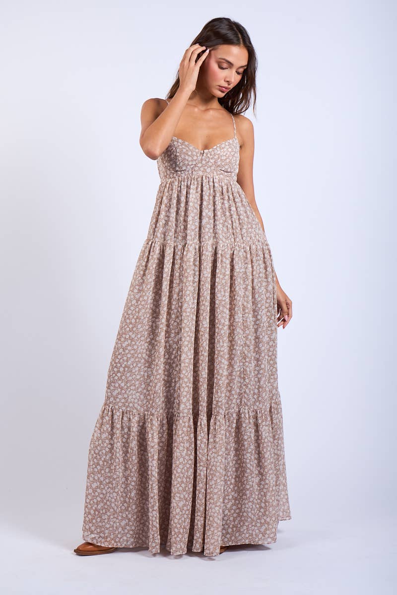 Caroline maxi dress