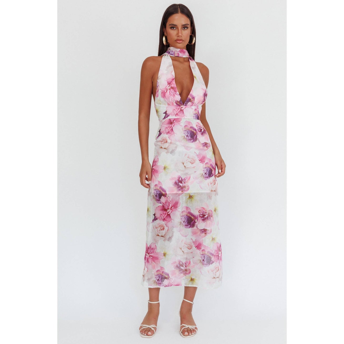 Kim FLORAL MAXI DRESS