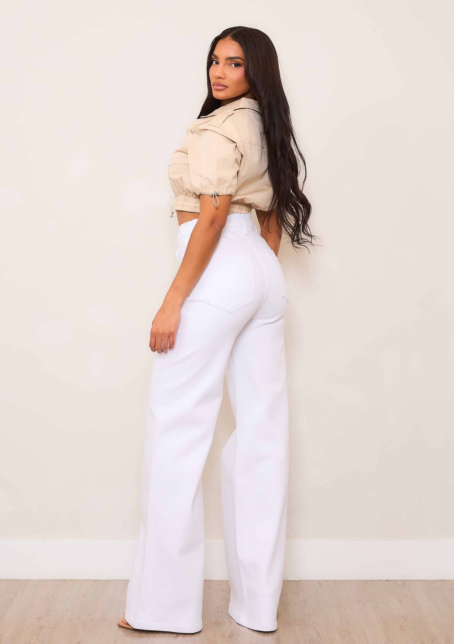 TESSA WHITE LEG JEANS