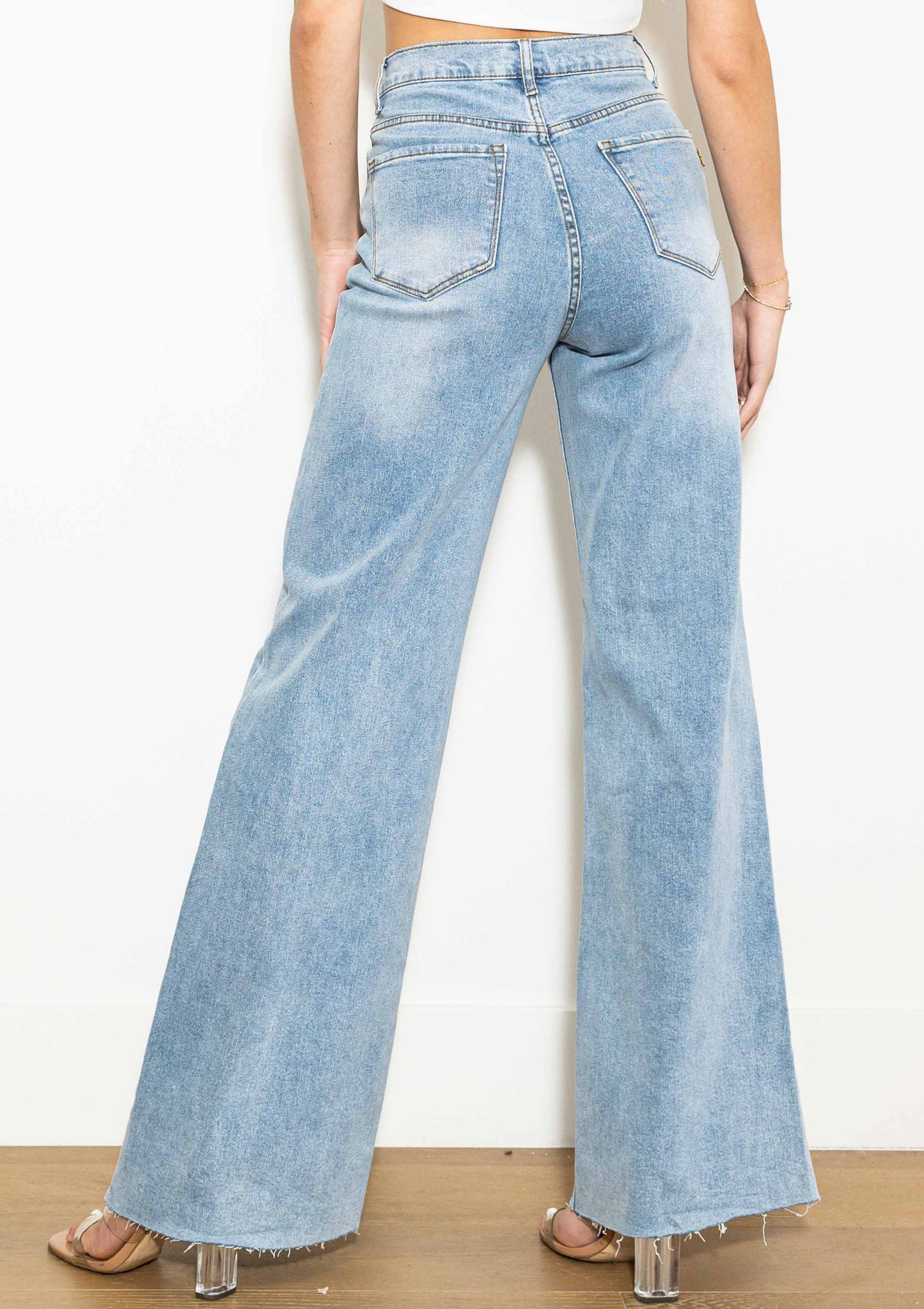 ALISSA WIDE LEG JEANS