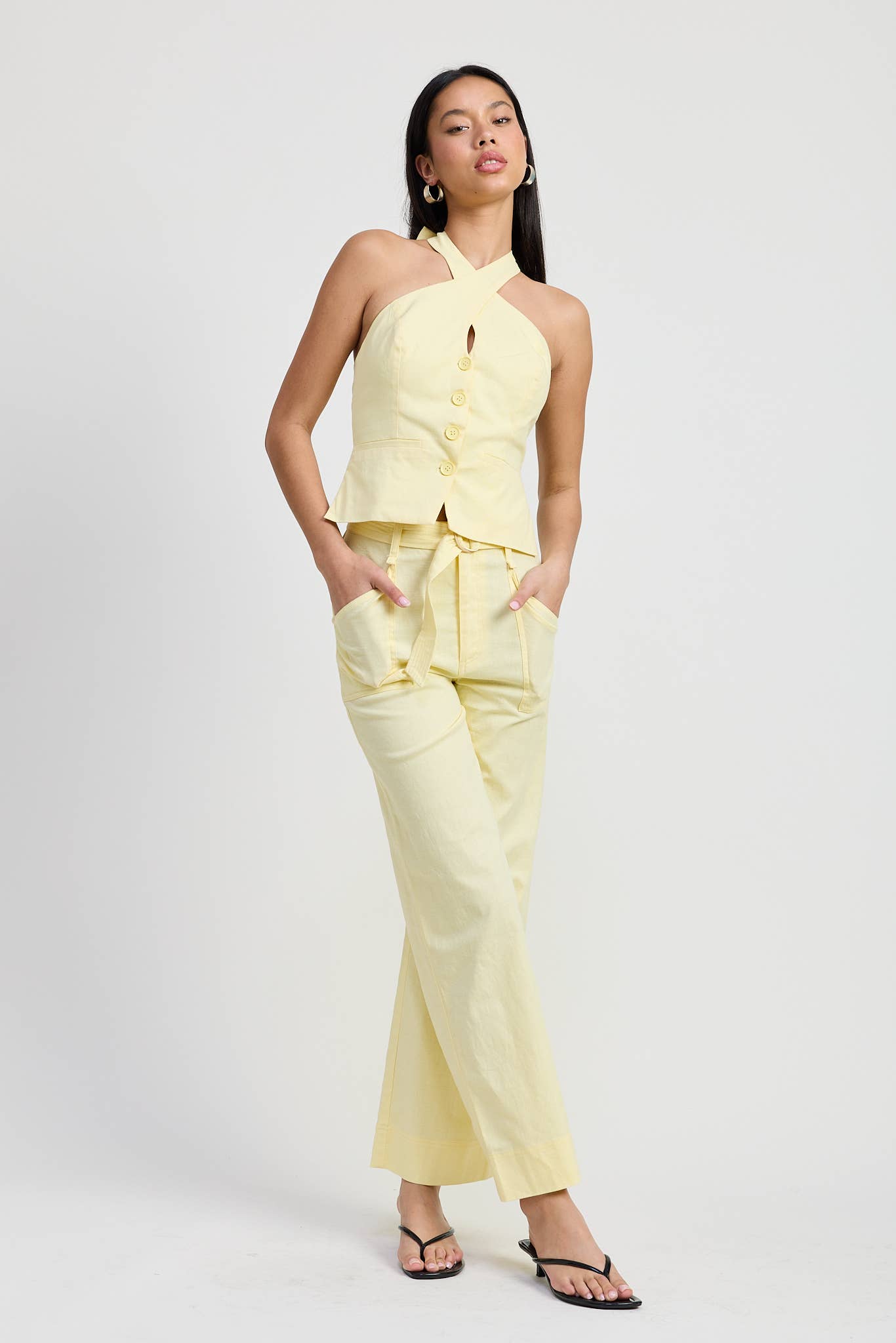 Amy linen pant