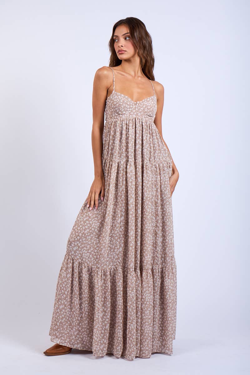 Caroline maxi dress
