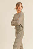 Camila Wide Ribbed Knit Sweater
