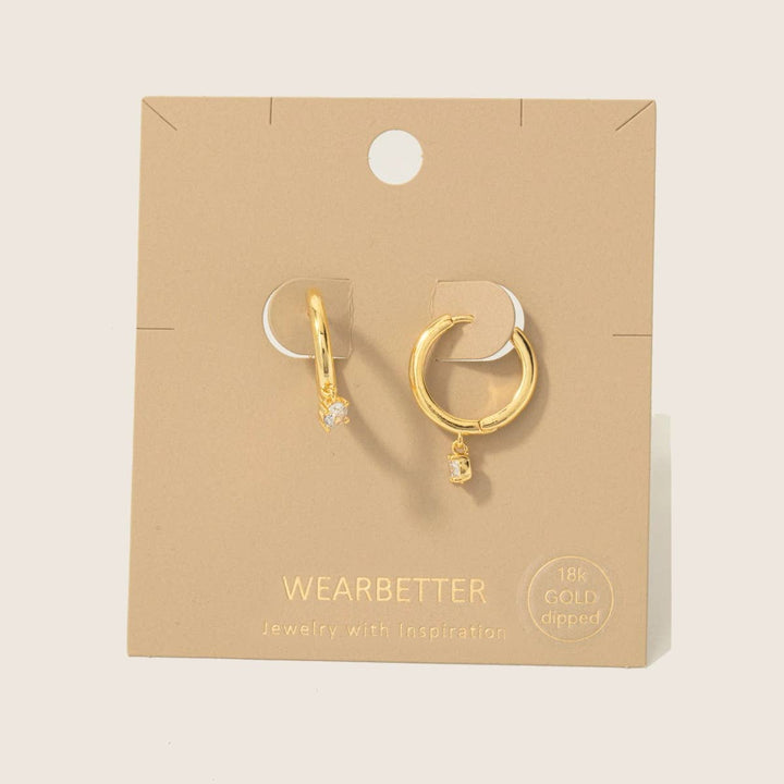 Charm Hoop Earrings