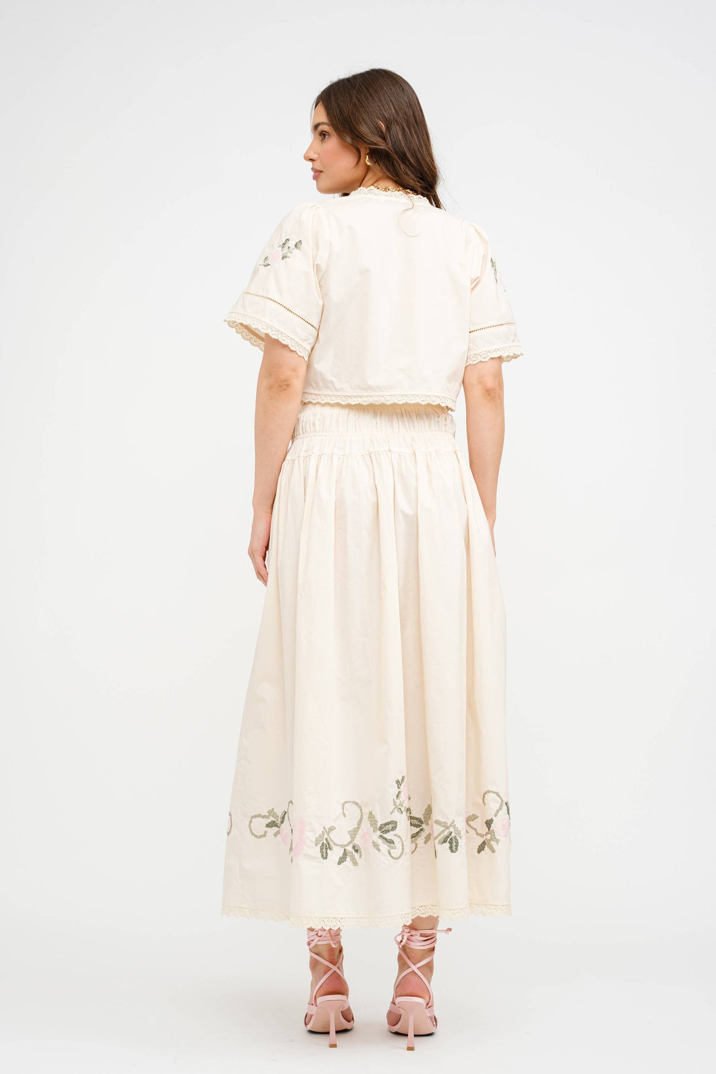 SIVAN CREAM BLOUSE