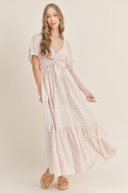 Cora Plaid Dress