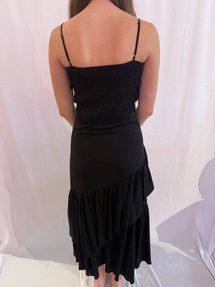 Tiffany Black skirt set