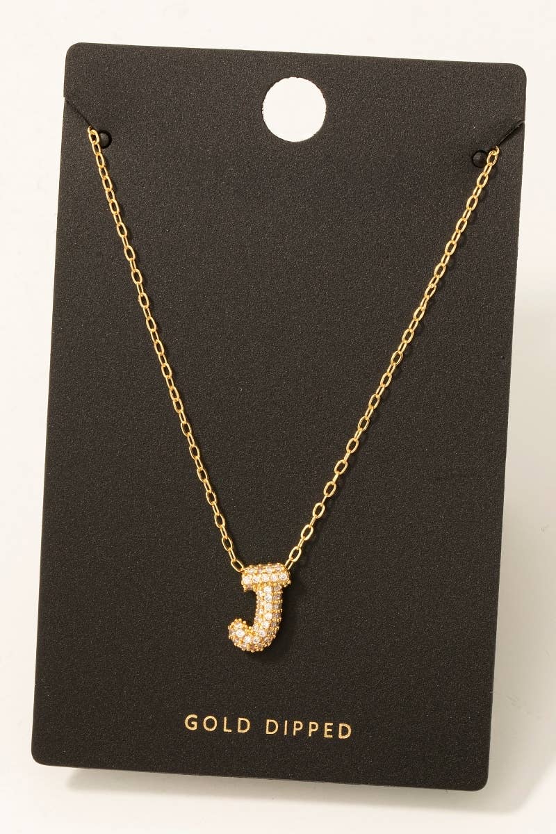 Gold Letter Necklace