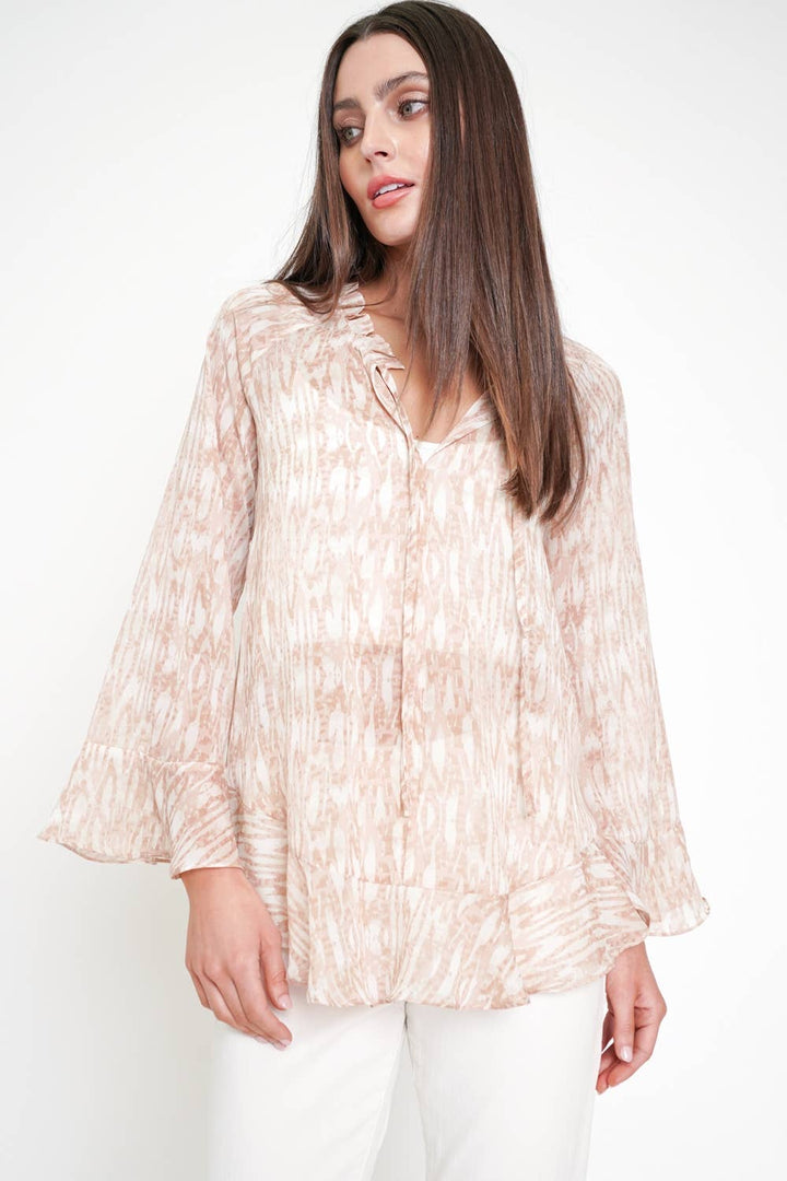 Lena Chiffon Blouse