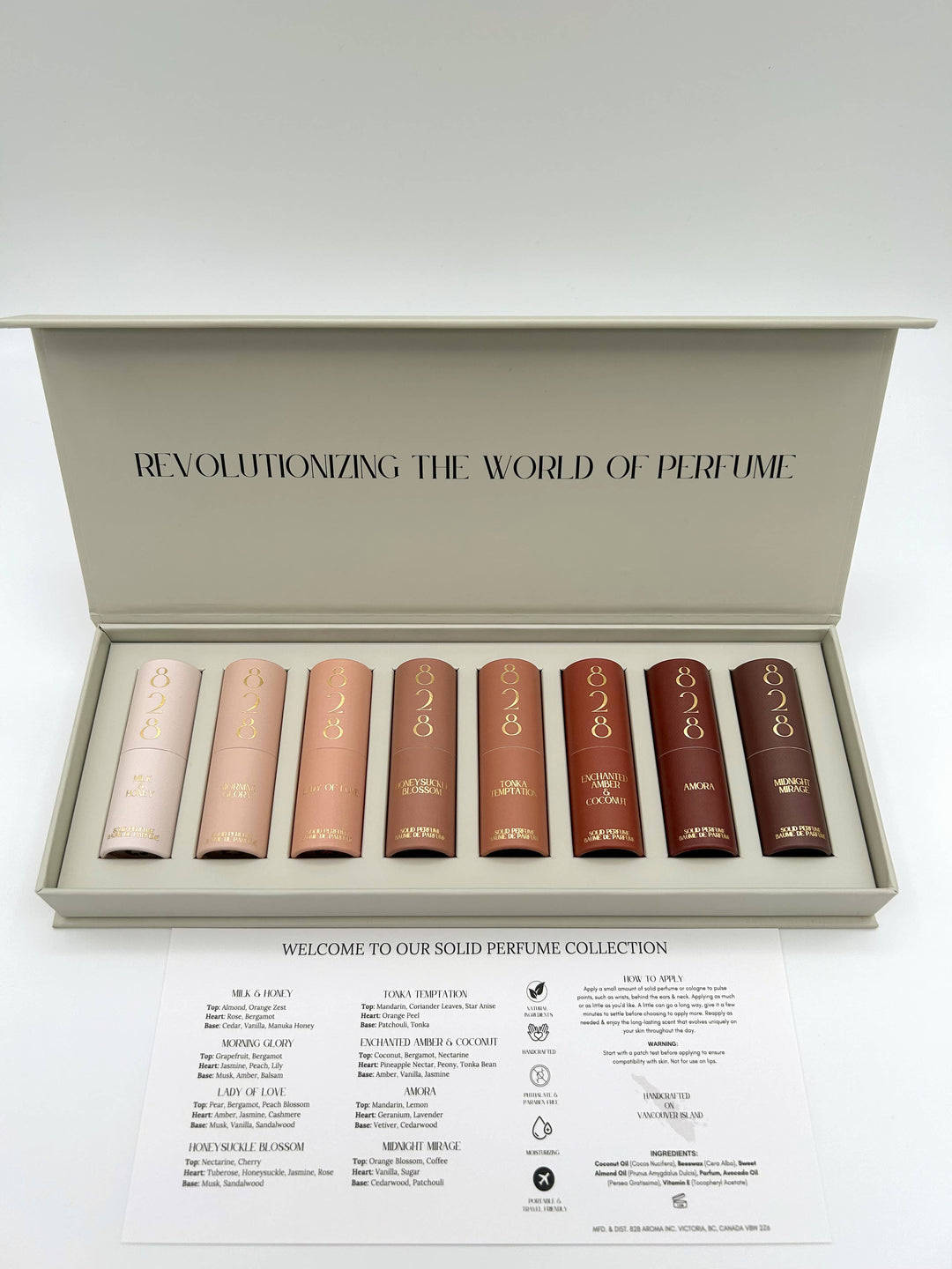 Solid Perfume Discovery Kit with Display Box