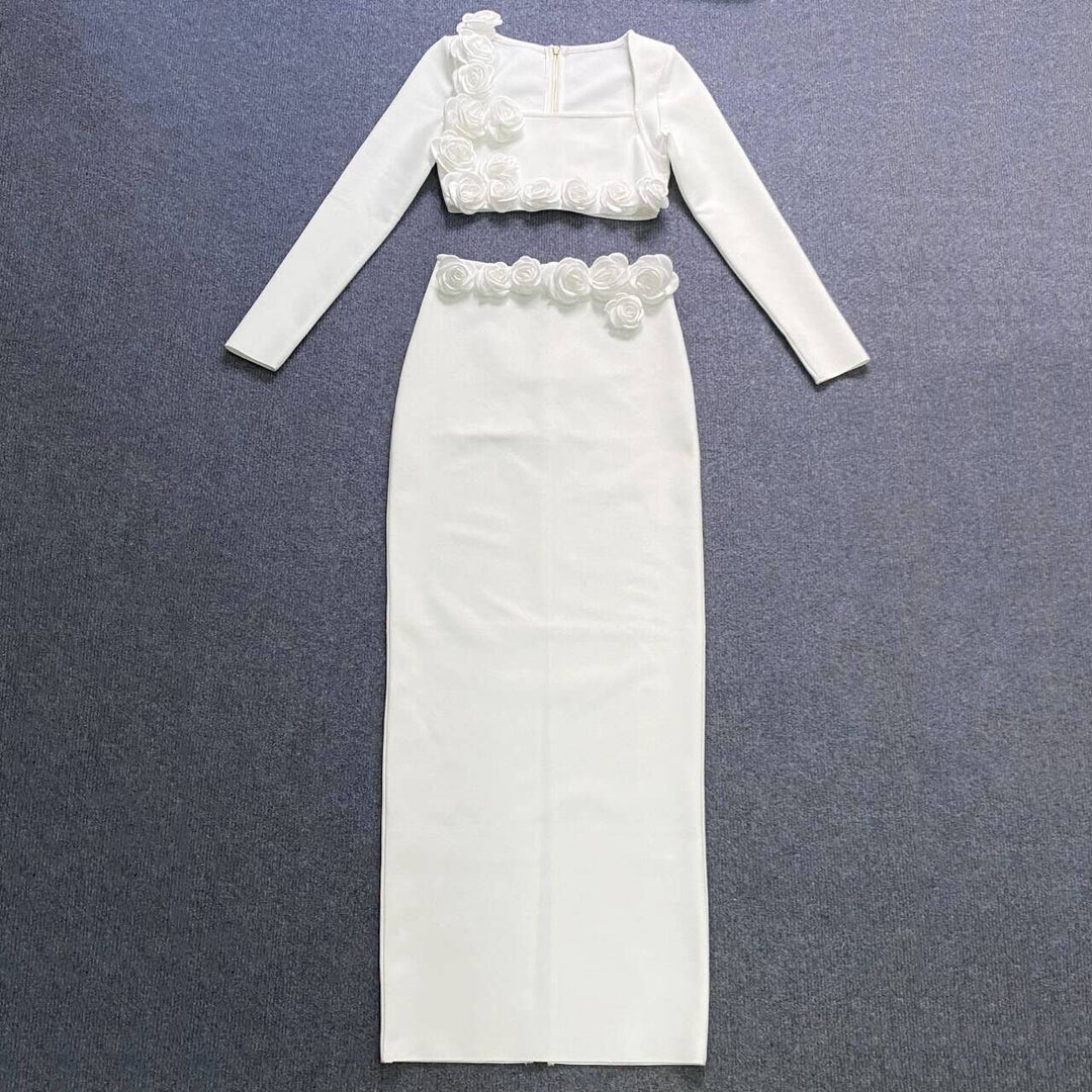 Serena Top & Skirt Set