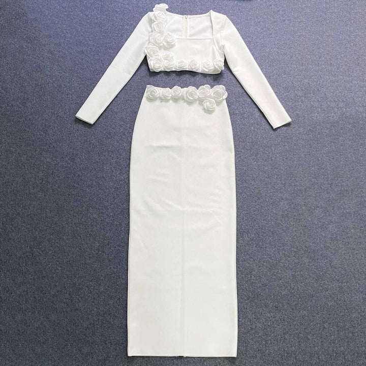 Serena Top & Skirt Set