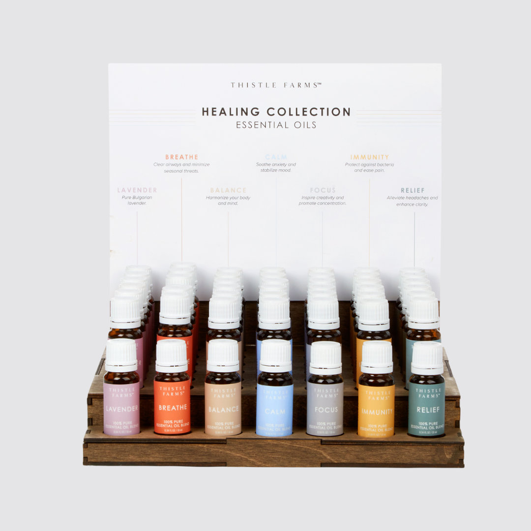 Essential Oils Starter Bundle with Display