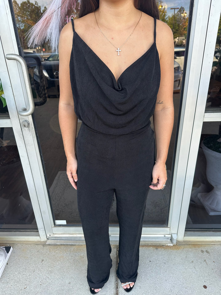 Black jumpsuit