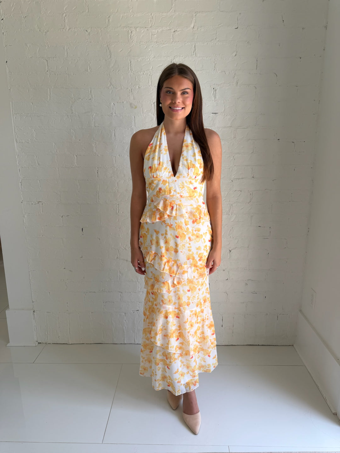Margo Tiered Ruffle Dress