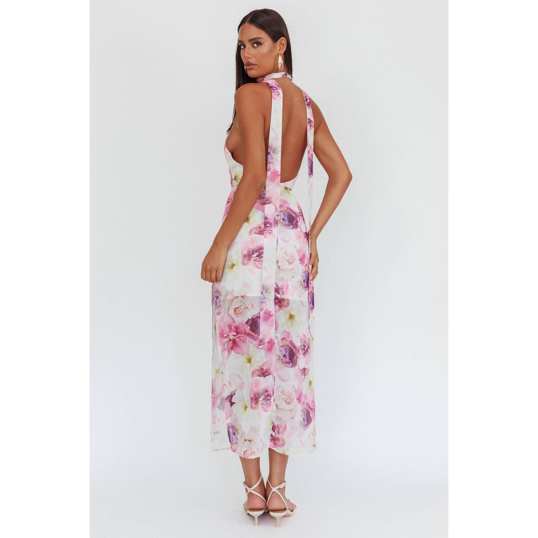Kim FLORAL MAXI DRESS