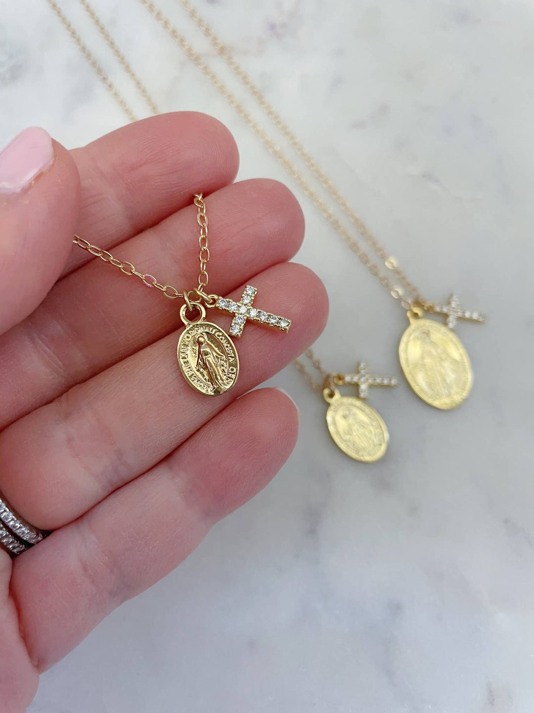 Virgin Mary Necklace