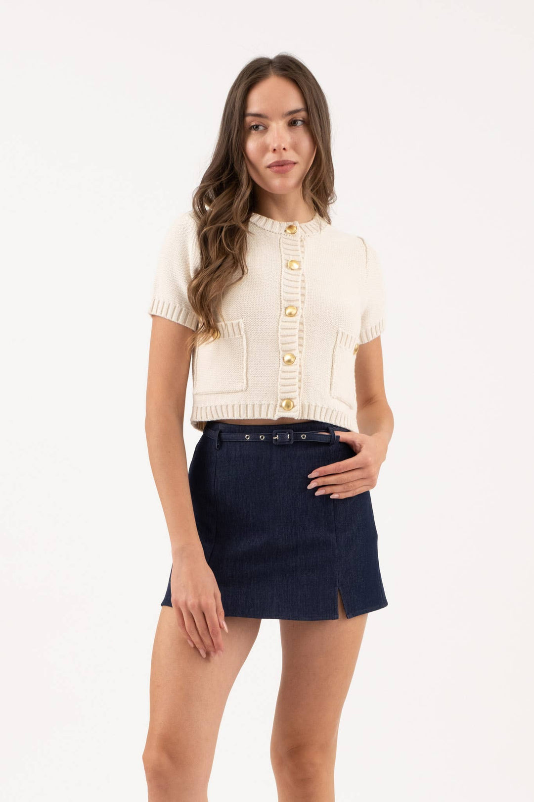 Abby Cropped Sweater