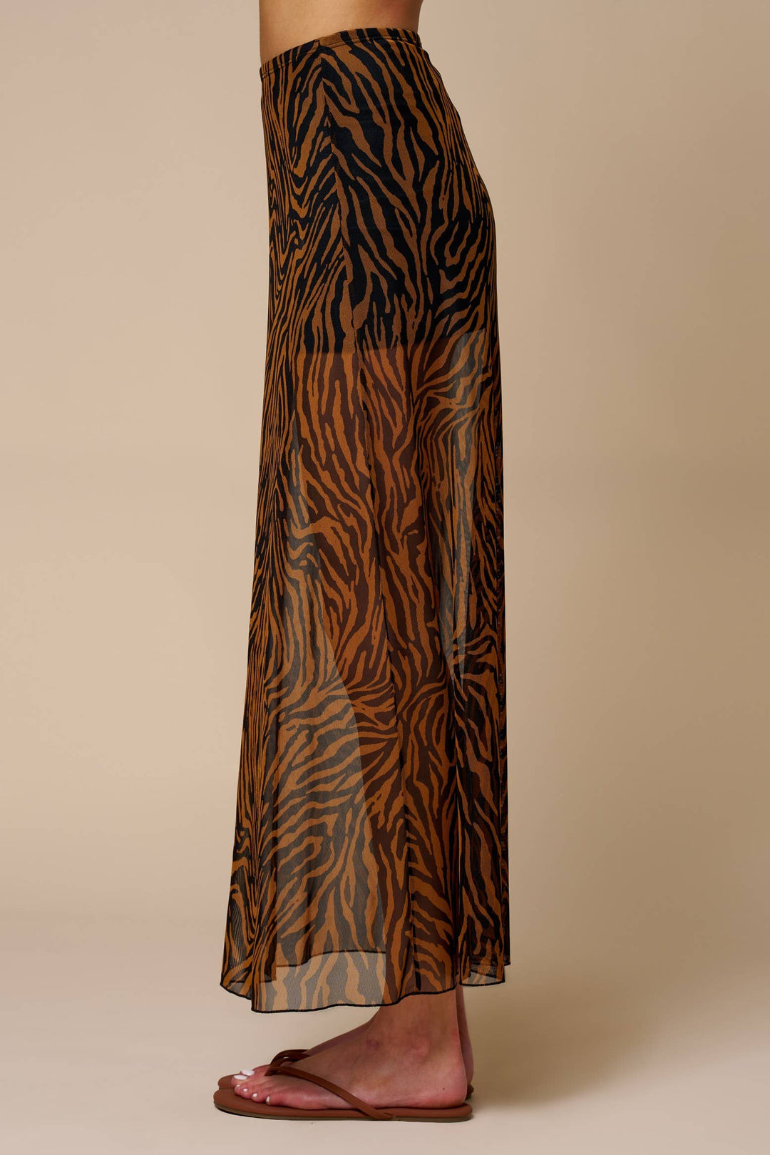Tiger Babe Maxi Skirt