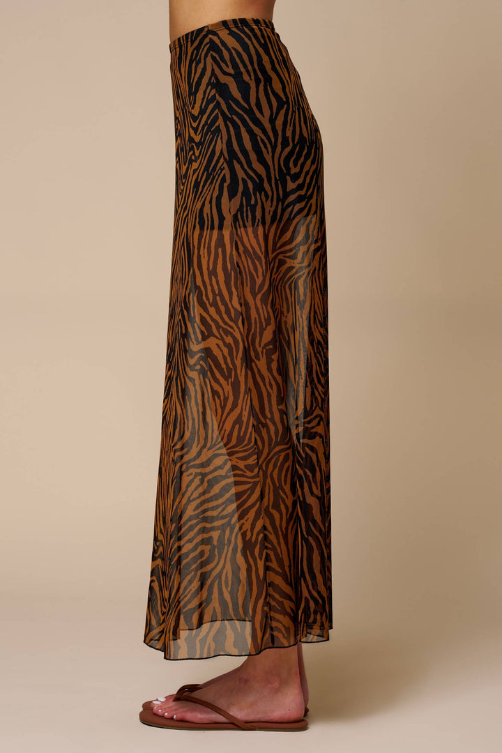Tiger Babe Maxi Skirt