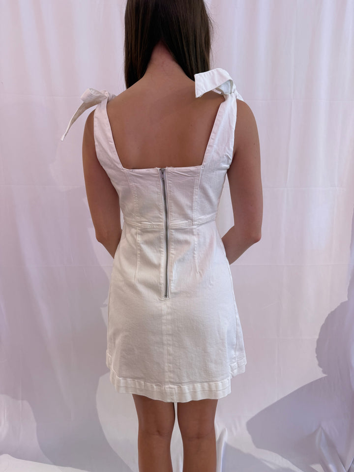 Trina linen dress