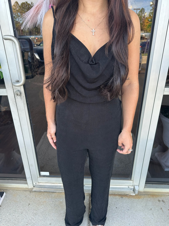 Black jumpsuit