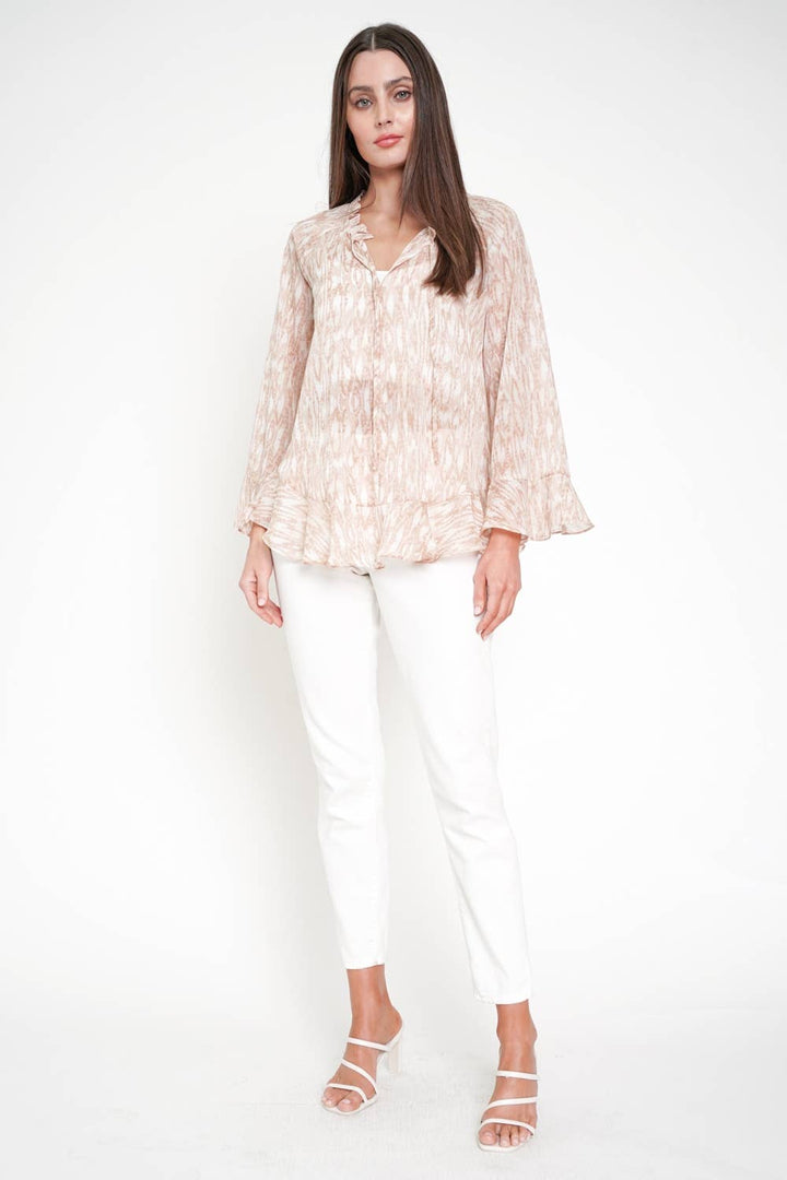Lena Chiffon Blouse