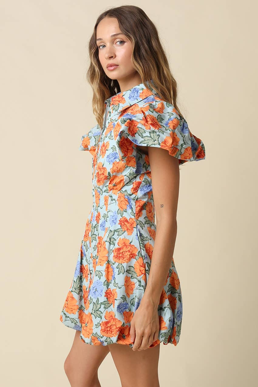 Rory Puff Sleeve Mini Dress