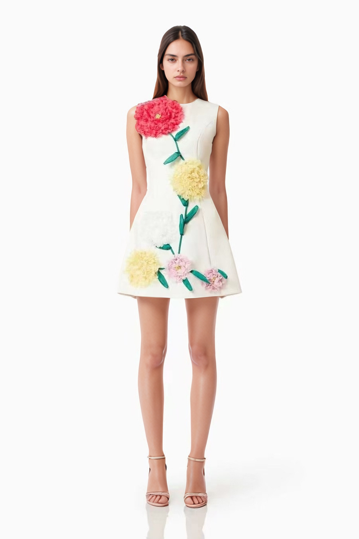 Elle Embroidered Dress
