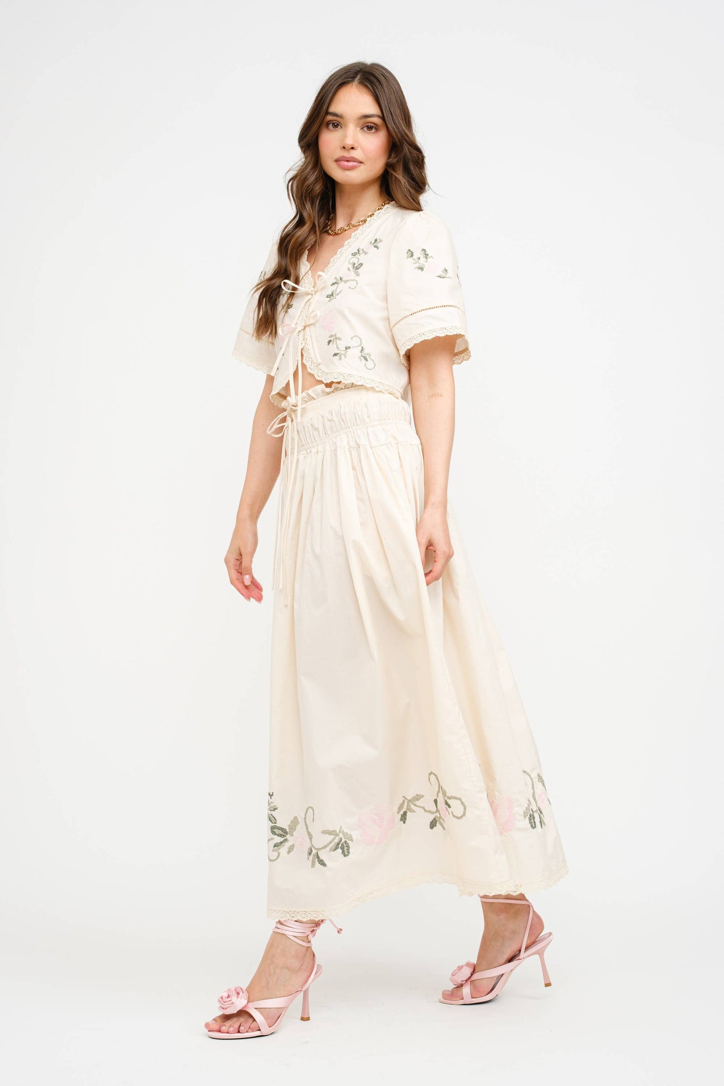 SIVAN CREAM BLOUSE