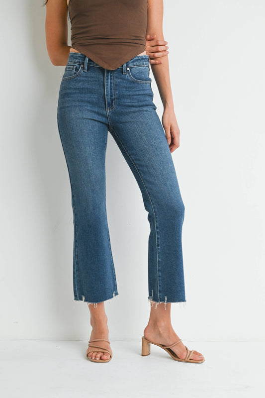 Brenda Distressed Hem Denim