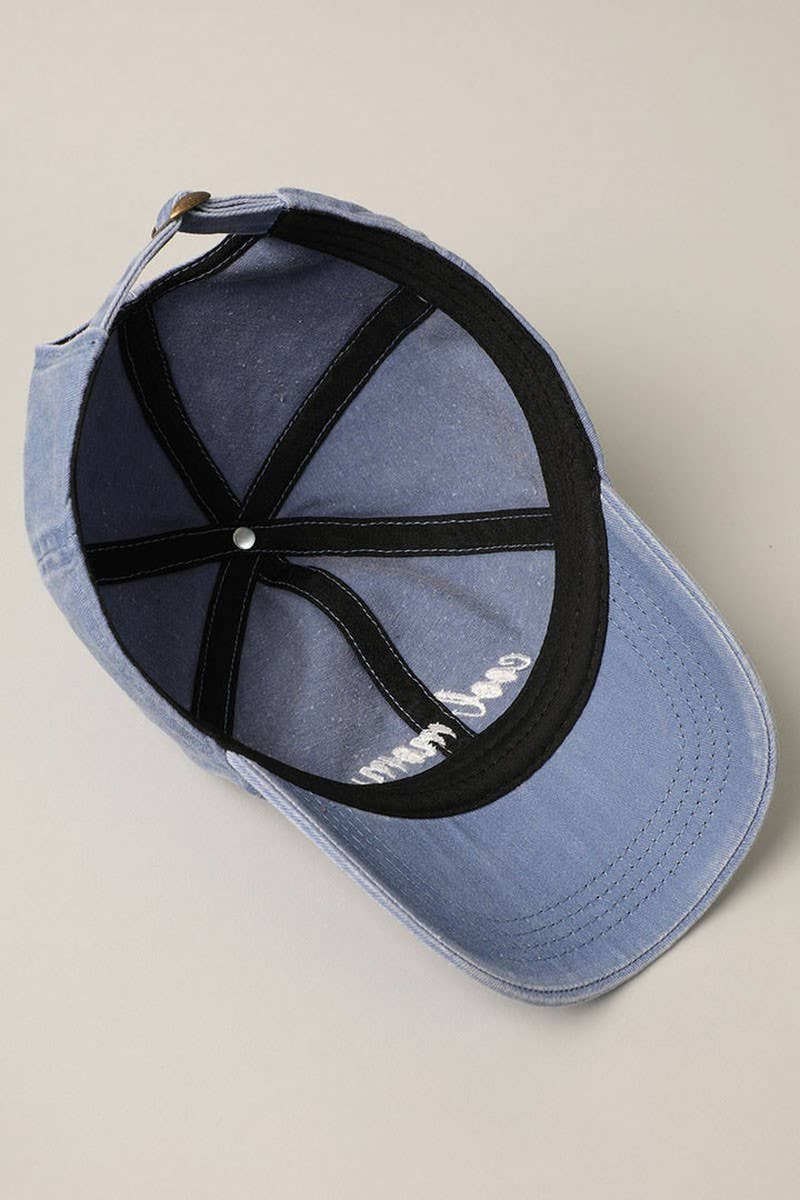 Cool mom Lettering Embroidery Baseball Cap